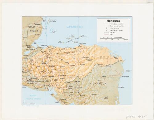 Honduras [cartographic material]