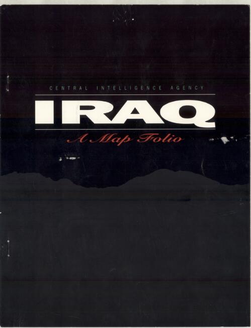 Iraq [cartographic material] : a map folio