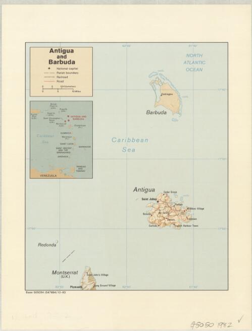 Antigua and Barbuda. [cartographic material]