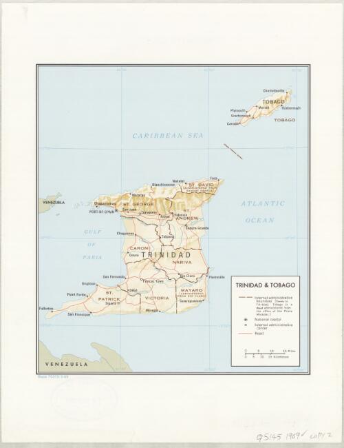 Trinidad & Tobago [cartographic material]