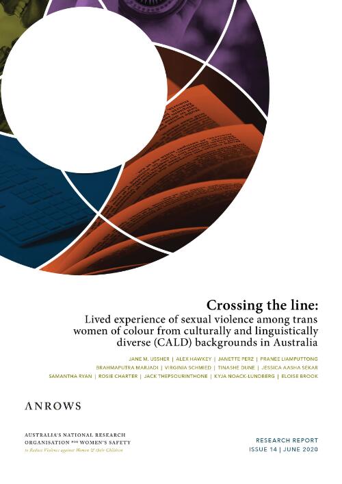 Crossing the line : lived experience of sexual violence among trans women of colour from culturally and linguistically diverse (CALD) backgrounds in Australia / Jane M. Ussher, Alex Hawkey, Janette Perz, Pranee Liamputtong, Brahmaputra Marjadi, Virginia Schmied, Tinashe Dune, Jessica Aasha Sekar, Samantha Ryan, Rosie Charter, Jack Thepsourinthone, Kyja Noack-Lundberg, Eloise Brook