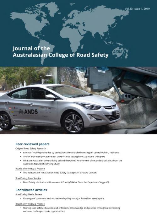 Journal of the Australasian College of Road Safety