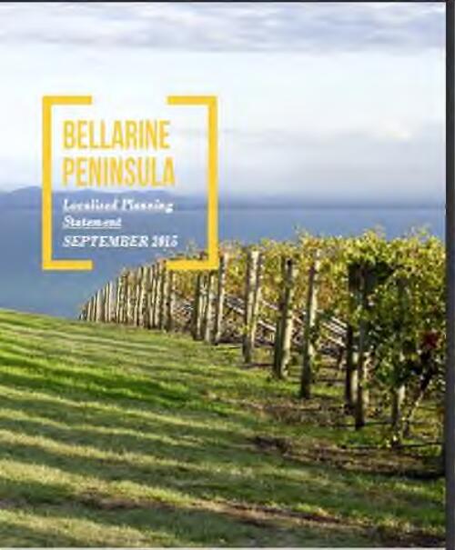 Bellarine Peninsula : localised planning statement