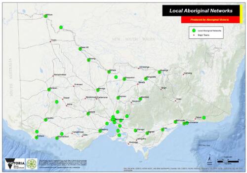 Local Aboriginal networks / Produced by Aboriginal Victoria