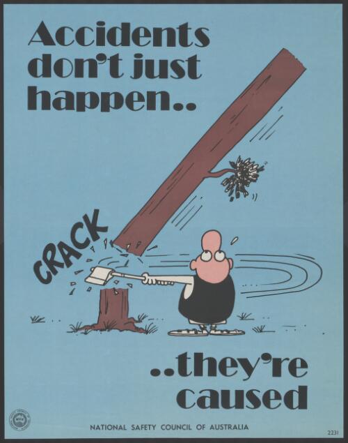 [Collection of accident, and head injury safety posters] [picture] / National Safety Council of Australia
