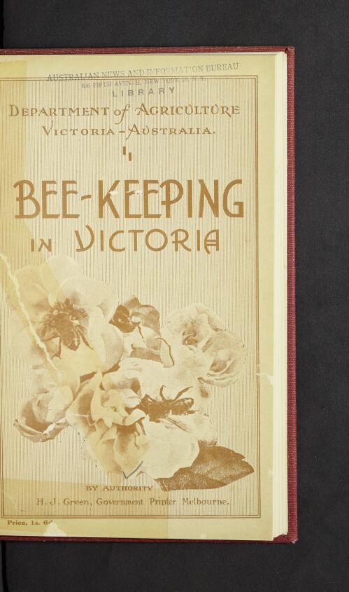 Bee-keeping in Victoria / Department of Agriculture