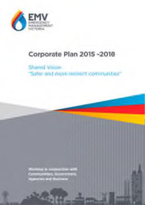 Corporate plan / Emergency Management Victoria