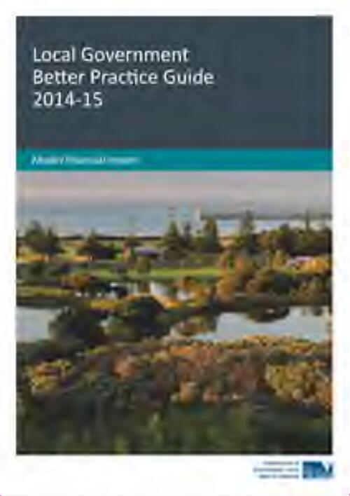 Local government better practice guide. Model financial report
