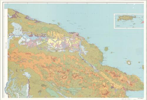 Vegetation of Papua New Guinea [cartographic material] / by K. Paijmans ; cartography by M.L. White ; base map produced by Laurie and Montgomerie, Consulting Engineers, 1968 ; drainage modified in places by Division of Land Use Research from uncontrolled aerial photography and side-looking airborne radar imagery