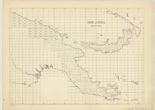 New Guinea one inch maps / Royal Australian Survey Corps