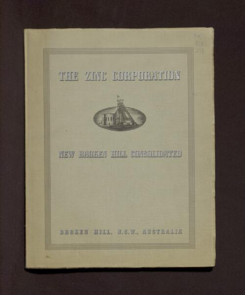 The Zinc Corporation Ltd. and New Broken Hill Consolidated Ltd