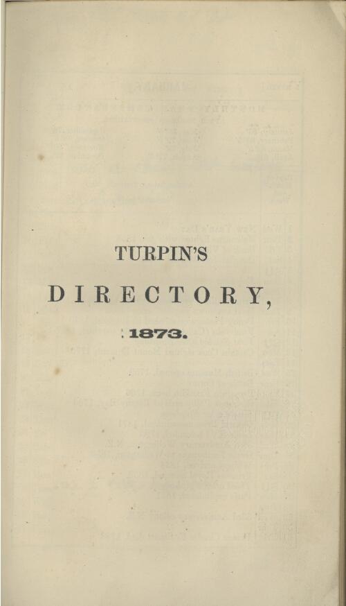 Turpin's Fijian almanac and directory, 1873