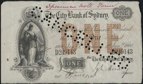 [Australian currency collection], [1849-1900] [manuscript]