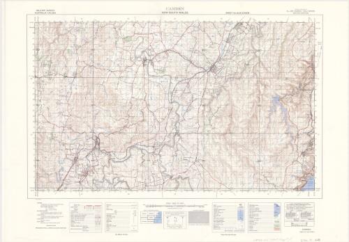 Camden, New South Wales / produced by Royal Australian Survey Corps 1954
