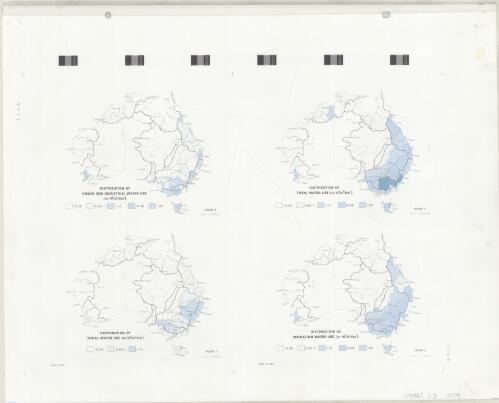 Distribution of water use / Department of Mines