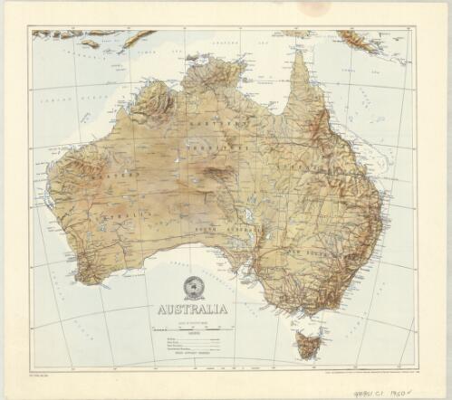 Australia [cartographic material] / drawn and reproduced by the Division of National Mapping