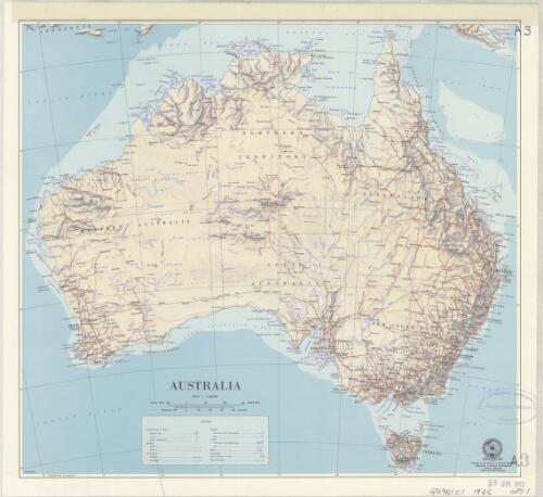 Australia / produced by the Division of National Mapping, Department of National Development, Canberra, A.C.T
