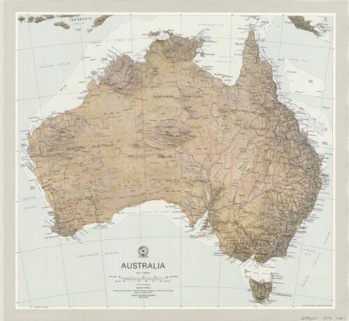 Australia / produced by the Division of National Mapping, Department of Minerals and Energy