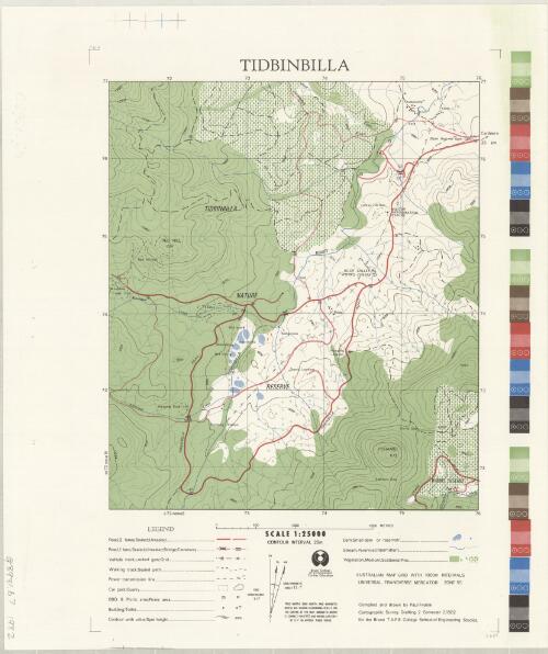 Tidbinbilla / compiled and drawn by Paul Frylink