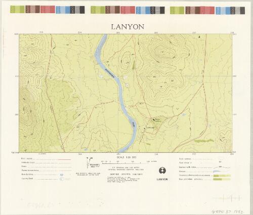 Lanyon / compiled and drawn by P A Pratt