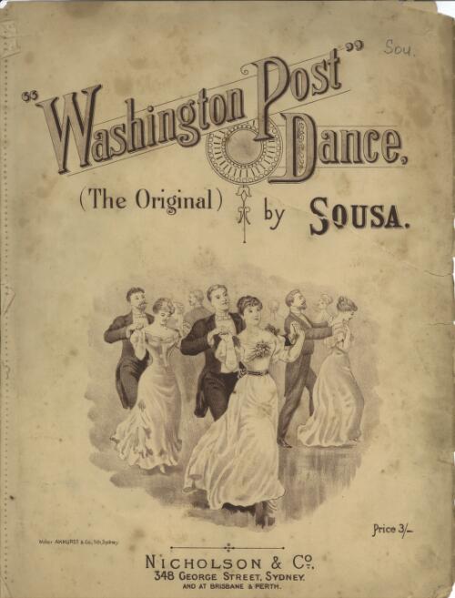 Washington post dance (the original) [music] / by Sousa