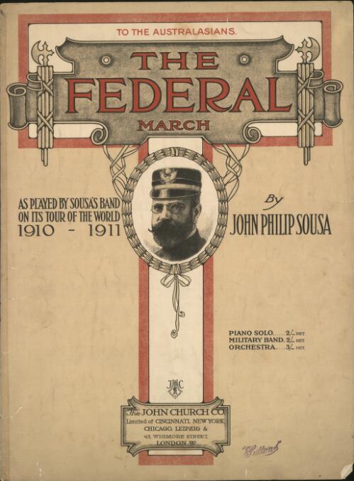 The federal march [music] / by John Philip Sousa