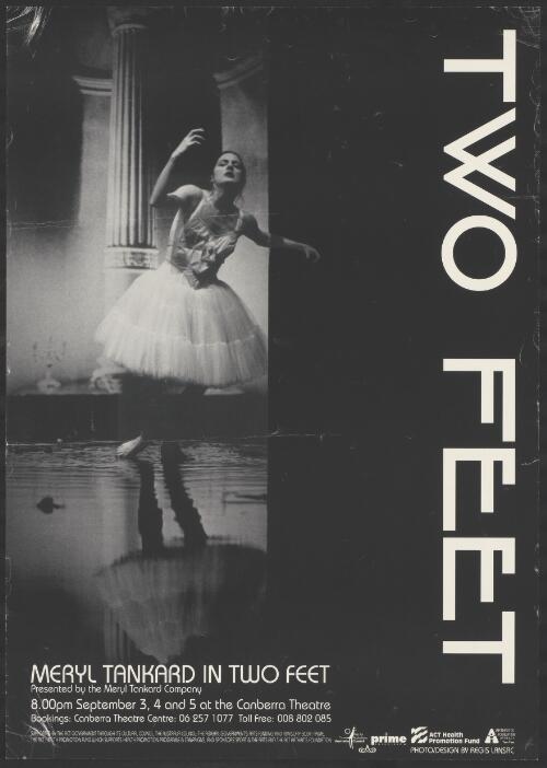 Two feet : Meryl Tankard in Two feet : presented by the Meryl Tankard Company / photo/design by Regis Lansac