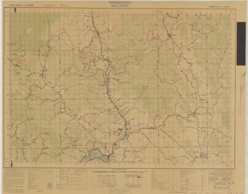 Brighton, Tasmania / prepared by Australian Section Imperial General Staff ; reproduction L.H.Q (Aust) Cartorgraphic Coy. 1943