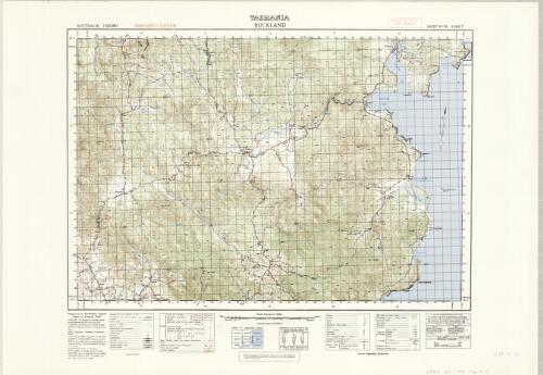Buckland, Tasmania / prepared by Australian Section Imperial General Staff ; reproduction L.H.Q. Cartorgraphic Coy. ; Aust. Survey Corps, Feb. 1944