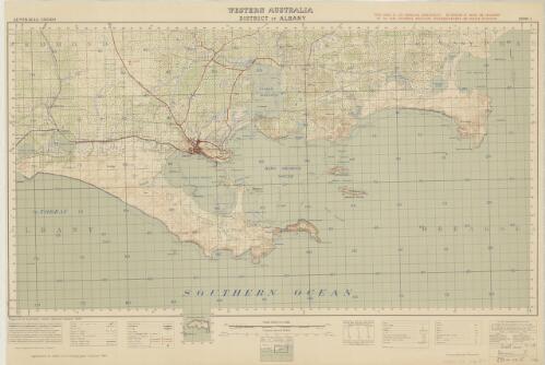 District of Albany, Western Australia / prepared by Australian Section Imperial General Staff ; reproduced by L.H.Q. (Aust.) Cartographic Company, 1942