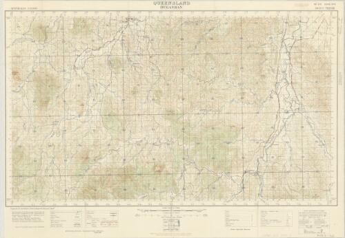 Dugandan, Queensland / prepared by Australian Section Imperial General Staff ; printed by GHQ Cartographic Company Melbourne