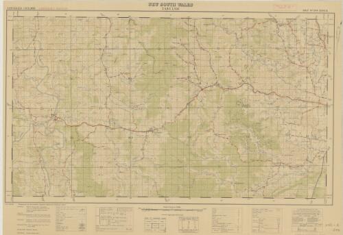 Tabulam, New South Wales / reproduction: L.H.Q. Cartographic Coy., Aust. Survey Corps ; drawing: Department of Lands, New South Wales under the direction of the Aust. Army Survey Service ; survey & compilation: Department of Lands, New South Wales under the direction of the Aust. Army Survey Service