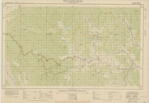 Cowarral, New South Wales / printed by A.H.Q. Cartographic Company, Melbourne, 1942 ; prepared by Australian Section Imperial General Staff