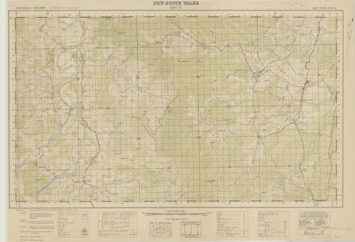 Alice, New South Wales / reproduction L.H.Q.  Cartographic Coy. (Aust) Survey Corps 1943 ; prepared by Australian Section Imperial General Staff ; survey, compilation & drawing Department of Lands New South Wales under the direction of the Aust. Army Survey Service