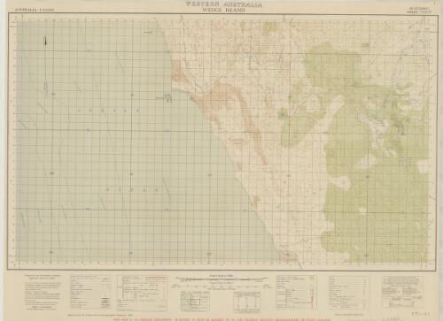 Wedge Island, Western Australia / prepared by Australian Section Imperial General Staff ; surveyed and compiled by the Dept. of Lands and Survey, W.A. under the direction of the Aust. Army Survey Service ; reproduced by L.H.Q. (Aust.) Cartographic Company, 1943