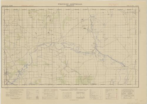 Morawa, Western Australia / prepared by Australian Section Imperial General Staff ; survey & compilation: surveyed in 1943 by 4 Field Survey Coy Aust Survey Corps by Plane Table ; drawing: 4th Field Survey Coy., Aust. Survey Corps ; reproduction: L.H.Q. Cartographic Coy. Aust. Survey Corps, Dec 1943