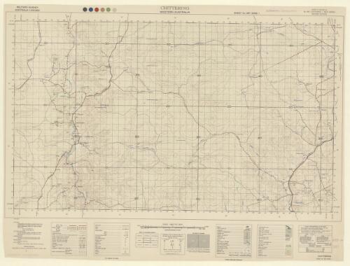 Chittering, Western Australia / compiled by the Royal Australian Survey Corps from ground surveys and air photographs 1952 ; produced by Royal Australian Survey Corps 1953