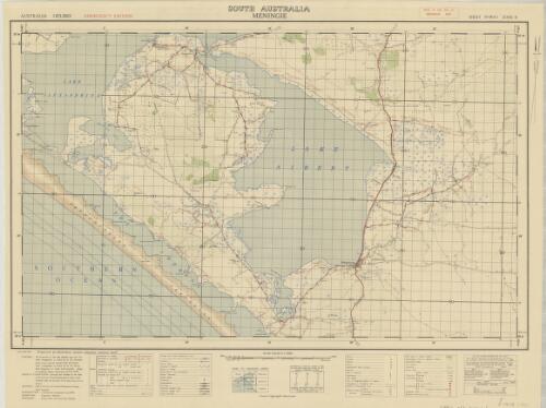 Meningie, South Australia : sheet no. 841, zone 6 / prepared by Australian Section Imperial General Staff