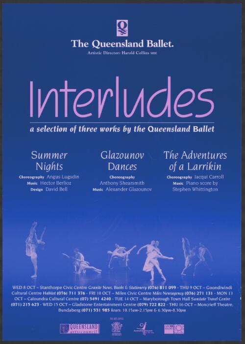 Collection of posters from The Queensland Ballet [picture]