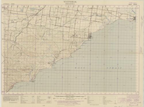 Anglesea, Victoria / prepared by Australian Section Imperial General Staff ; reproduced from black impressions by Royal Australian Survey Corps 1954