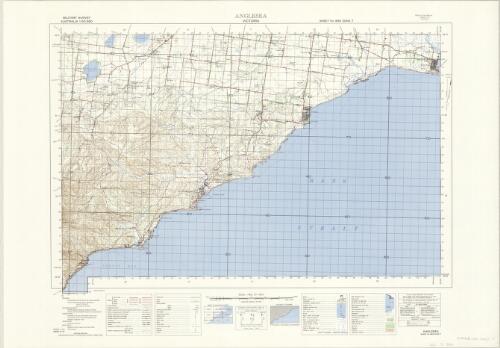 Anglesea, Victoria / compilation: complied by the Royal Australian Survey Corps, from ground surveys and air photographs using Multiplex equipment 1953 ; produced by Royal Australian Survey Corps 1956