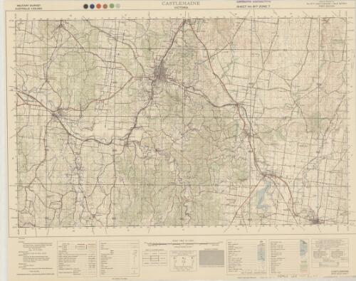 Castlemaine, Victoria / produced by Royal Australian Survey Corps 1955
