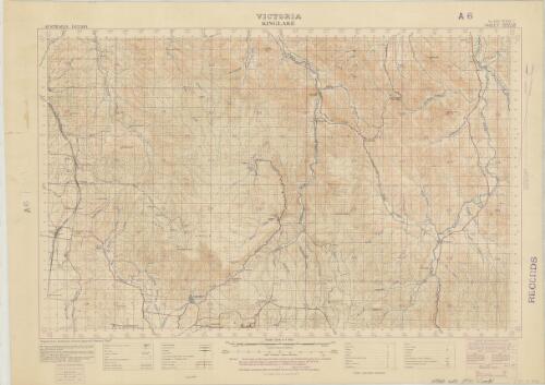 Kinglake, Victoria [cartographic material] / prepared by Australian Section Imperial General Staff