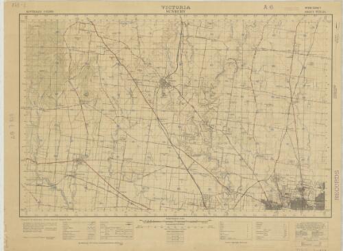 Sunbury, Victoria / prepared by Australian Section Imperial General Staff ; surveyed in 1936 by the Australian Survey Corps
