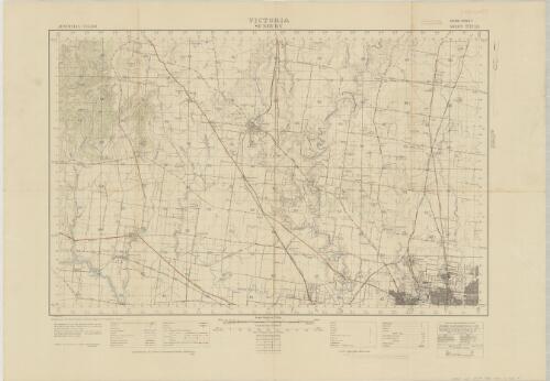 Sunbury, Victoria / prepared by Australian Section Imperial General Staff ; surveyed in 1936 by the Australian Survey Corps
