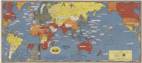 Dated events war map : invasion map of fortress Europe, commemorating D-Day, June 6, 1944 / Stanley Turner