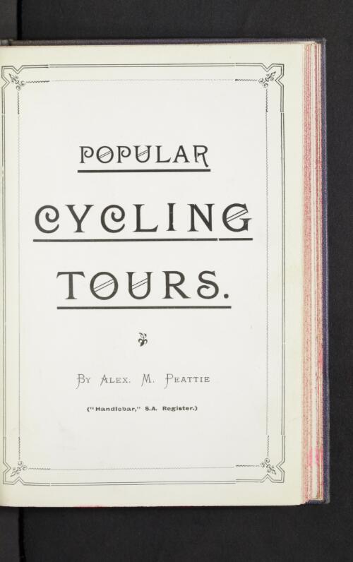 Popular cycling tours / by Alex M. Peattie