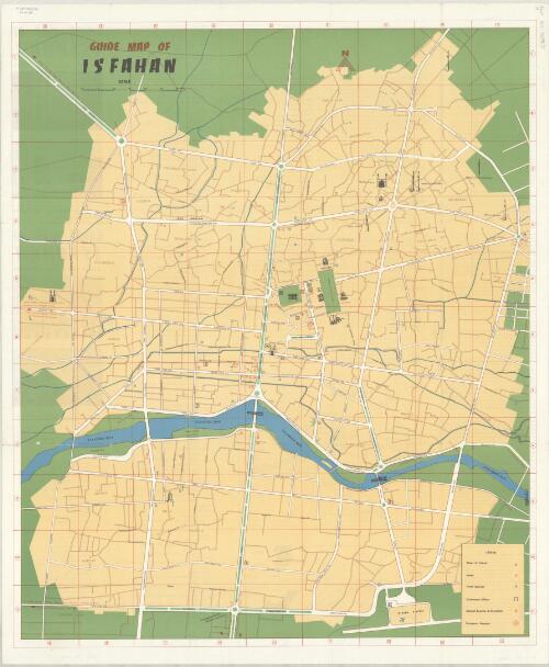 Guide map of Isfahan [cartographic material] / prepared and published by the Echo of Iran