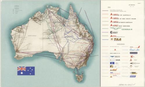 [Air services of Australia] [cartographic material]