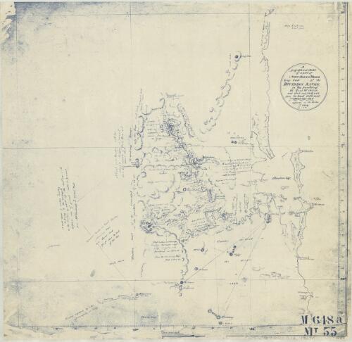 A geographical sketch of a part of New South Wales lying east of the Dividing Range in the parallels of 26⁰, 27⁰ and 28⁰ St lat. and west and north-west from the penal settlement at Moreton Bay explored in the winter of 1829 [cartographic material] / by A.C